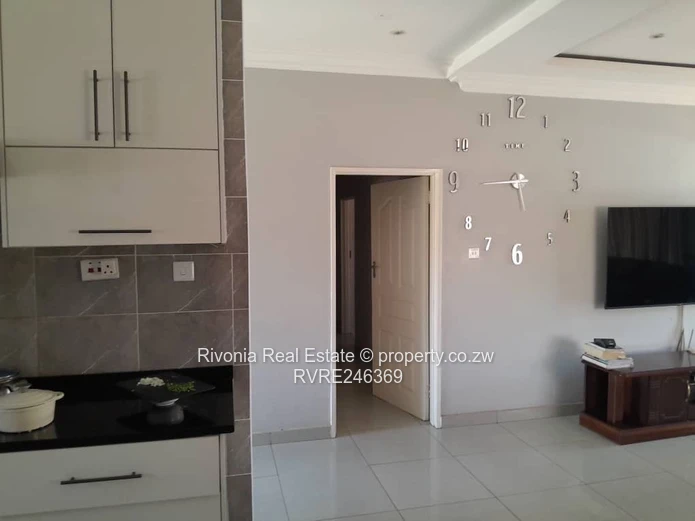 Modern 3-Bed Cluster Waterfalls Harare South — Borehole