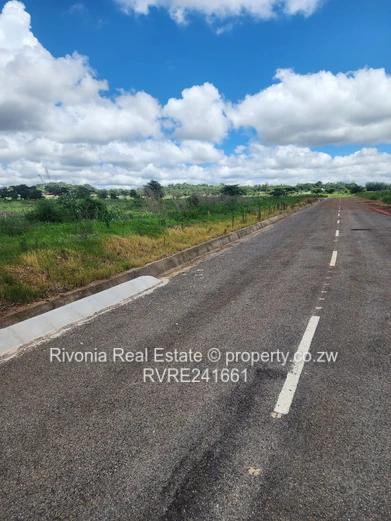 2000 m² Kinsley Park Stand in Borrowdale North — Access Control & Tarred Road