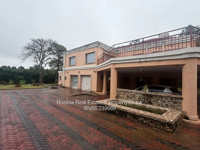 6-Bed Borrowdale Estate on 12,000m² - Pool & Borehole