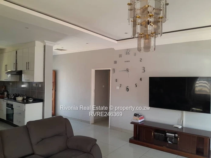 Modern 3-Bed Cluster Waterfalls Harare South — Borehole